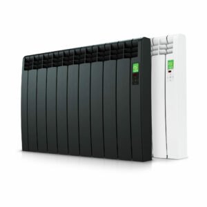 Rointe radiator, elektrisch, energie, duurzaamheid, energiezuinig, zuinig, subsidie voor duurzaam verwarmen met weinig energieverbruik. Zuinigste verwarming.