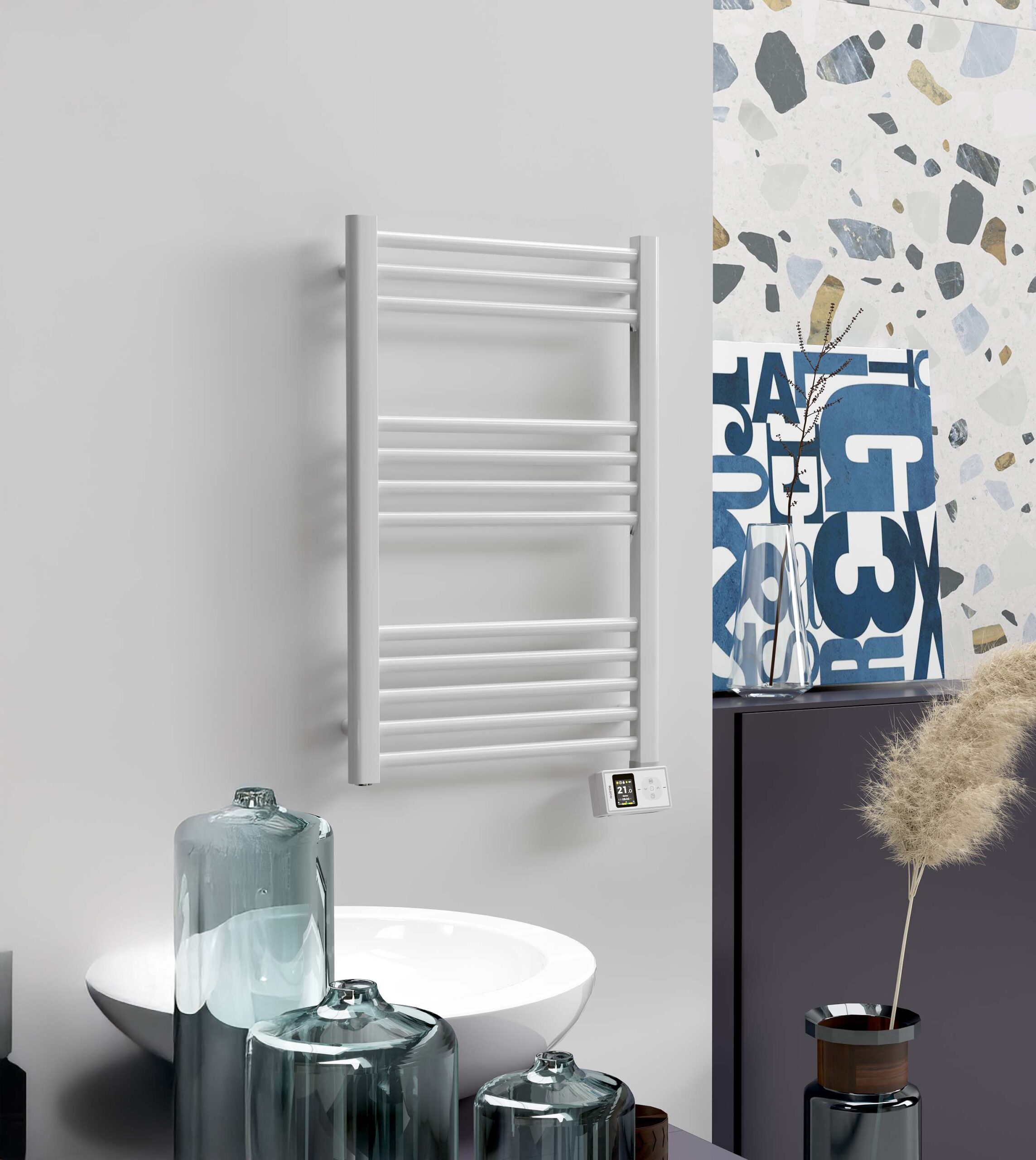 Rointe ORION energiezuinige elektrische wifi handdoek designradiator