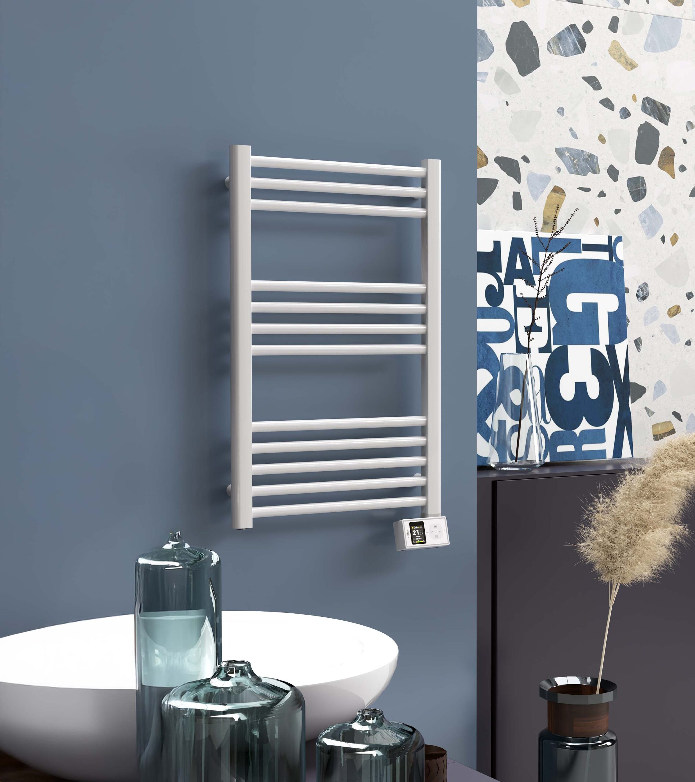 Rointe ORION energiezuinige elektrische wifi handdoek designradiator