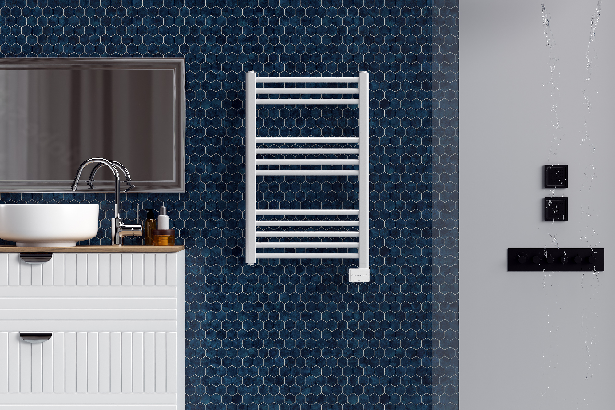 Rointe Sintra Energiezuinige Elektrische Wifi Handdoek Designradiator