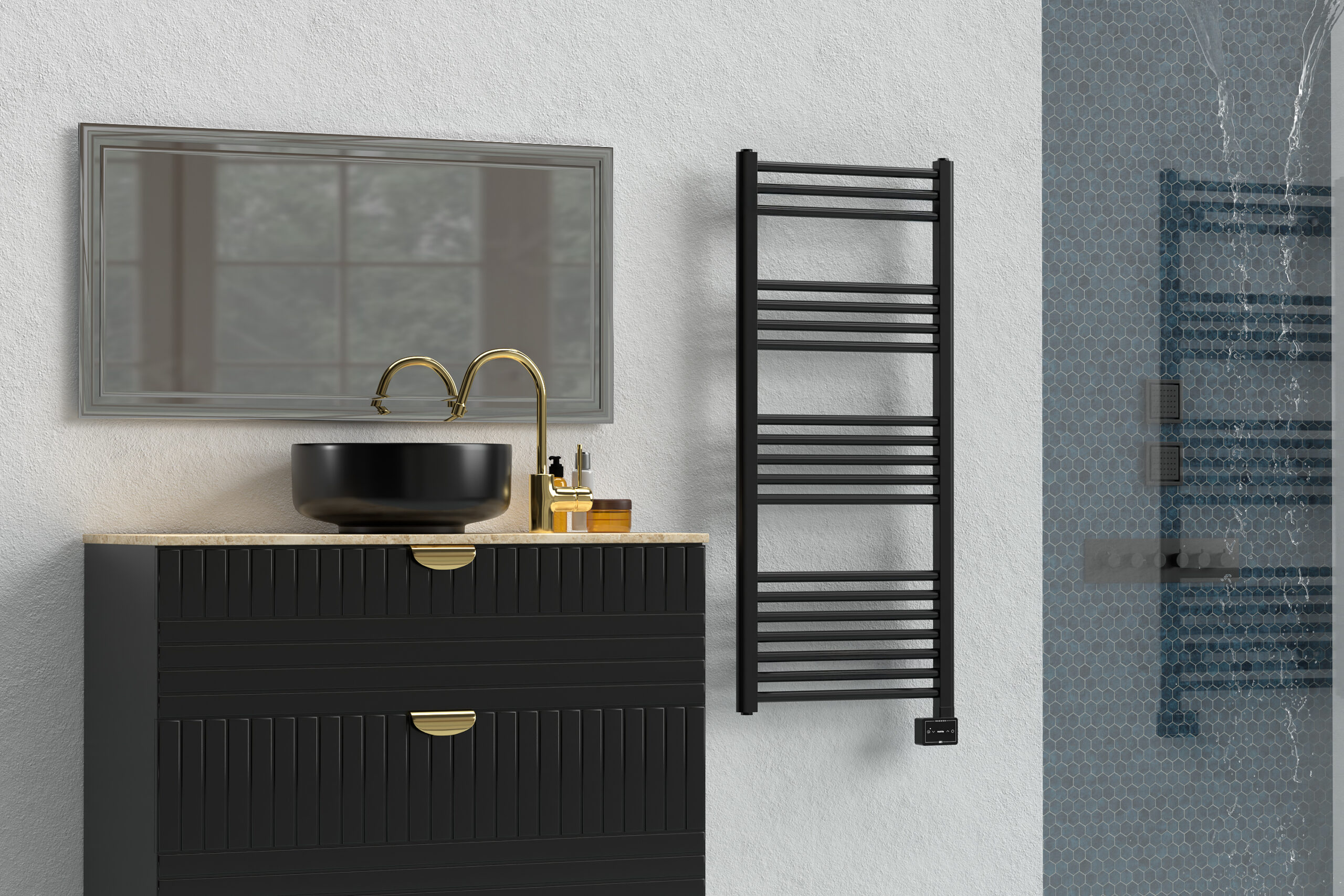 Rointe Sintra Energiezuinige Elektrische Wifi Handdoek Designradiator