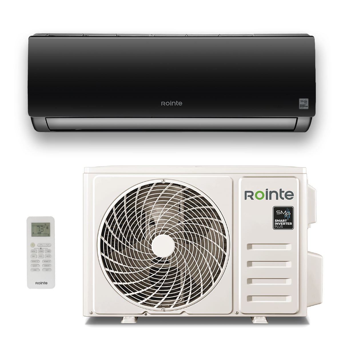 Rointe RXN240B Energiezuinig Elektrische Airco "Zwart"